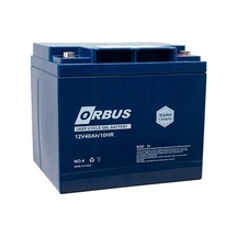 Orbus Akü 12 Volt 40 Amper Orbus Jel Tip Carbon Solar Aküsü 197 X 165 X 170 Mm