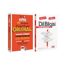Yargı 2026 Kpss Lise Ortaöğretim Gk Gy Orijinal Çözümlü Çıkmış Son 10 Sınav Ve Akm Dil Bilgisi Seti 2 Kitap