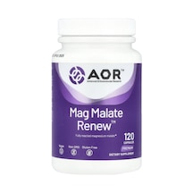Advanced Orthomolecular Research Aor, Mag Malate Renew , 120 Capsules