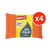 Koroplast Bol Köpük Sünger 4'lü