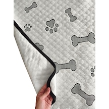 70x90 Cm Yıkanabilir Sıvı Geçirmez Kaymaz Tabanlı Kedi Köpek Çiş Eğitim Pedi 1'li