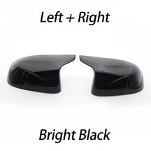 Çift Siyah-bmw F25 X3 F26 X4 F15 X5 F16 X6 2014 2015 2016 2017 2018 M Tarzı Siyah Dikiz Aynası Kapağı X3m Bak Dikiz Aynası Kapağı