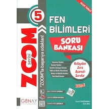 Günay 5. Sınıf Zoom Serisi Fen Bilimleri Soru Bankası