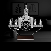 Luvivia Kabe Mekke 3d Lamba - Masa Gece Lambası Şeffaf