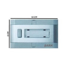 1'li Aluminyum Zil Butonu Işıklı Hp'siz Yenişark