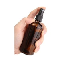 PARADİSE 90 adet Siyah Sprey Başlıklı Amber Cam Şişe 100ml