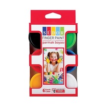 Parmak Boyası 6 Renk 1 Paket Südor 6 Lı Parmak Boyası 1 Paket