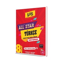 Newton Yayınları 8.Sınıf All Star Türkçe Soru Bankası