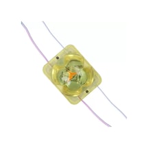 Pm-14715 12 Volt 2 Watt Sarı Yanıp Sönen Çakar 4333-3030 Modül Led 43x33x28mm Çok Renkli