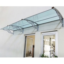 Tf Delux Seri 1,12 Alüminyum Ayaklı Sundurma 240 X 100 Yeşil 3 Mm Solid Levha