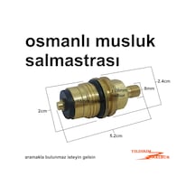 Osmanlı Musluk Salmastırası 5.2cm Osmanlı Musluk Tamir Takımı Kıs