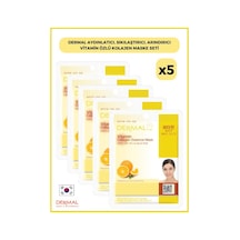 Dermal Vitamin Özlü Kolajen Maskesi 5 x 23 G