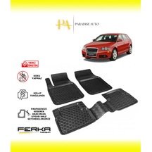 Audi A3 2004-2012 Uyarlanabilir Havuzlu Paspas