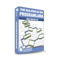 Yeni Başlayanlar İçin Programlama Video Ders Eğitim Seti