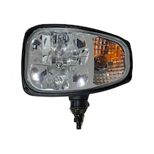 24v Far Komple Sinyalli Alttan Ayak Soketli T5/h3/h7 Sol İş Makinası