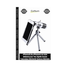 Özel Üretim Lens Iphone5/5s/ıphone4/4s Alüminyum 14x Optik Zoom Yakından Görüntü Çekme Dürbün Çok Renkli