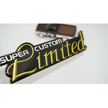 Dk Tuning Süper Custom Limited Body Plaka 3m Metal Logo Arma Bagaj Arma