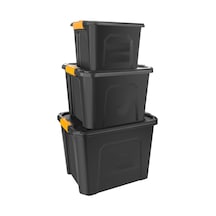 Kamp Malzemeleri Düzenleyici Derin Organizer Set Siyah