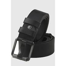 Deepsea Siyah %100 Hakiki Deri Erkek Spor Kemer Kolay Kısaltılabilir Kot Pantolon Kemeri 2602675