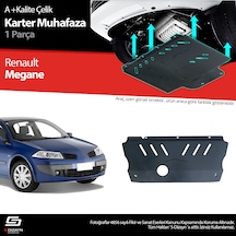 S-dizayn Renault Megane 2 Çelik Karter Muhafaza Koruma 2002-2008 A+ Kalite