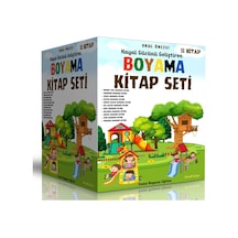 Hayal Gücünü Geliştiren Boyama Kitap Seti 11 Kitap
