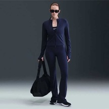 Zenvy Dri-fıt Ls Top Ultra Esnek Kadın Sweatshirt Blue Sportswear Lacivert