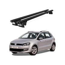 Venüs Volkswagen Polo 2009-2017 Uyumlu Siyah Ara Atkı Port Bagaj Tavan Barı
