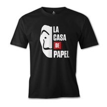 La Casa De Papel - Maestro Siyah Erkek Tshirt