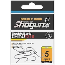 Shogun 1218 Chinu Çift Tırnaklı Olta İğnesi No:1 - Standart