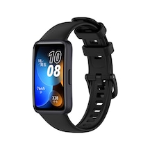 Huawei Band 8 Uyumlu Klasik Nvth Kordon-siyah