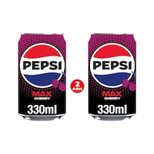 Pepsi Max Cherry No Sugar - Kiraz Ve Kola Aromalı Şekersiz Gazlı İçecek 2 Adet