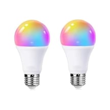 Tuya Bluetooth Akıllı Led Ampuller Rgbcw, E27, Müzik Senkronizasyonu Renk Değiştirme, Oturma Odası, Parti, 2 Paket İçin Uygulama Kontrolü İle Diğer
