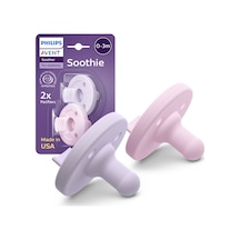 Soothie Emzik, Ortadontik, %100 Silikon, 0-3 Ay, Kız, Scf191/20
