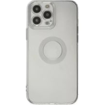 Newface Apple İphone 13 Pro Max Kılıf Santa Lens Silikon - Şeffaf