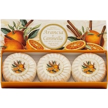 Saponificio Artigianale Fiorentino Sabun Orange And Cinnamon 3 x 100 G