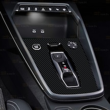 Audi A3 Uyumlu Vites Etrafı 5d Karbon Görünümlü Tpu Koruma 2025-2026