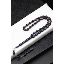 Usta İşçilikli Kafur Ağacı Tesbih 6 X 9 Mm Arpa Kesim - T-1775
