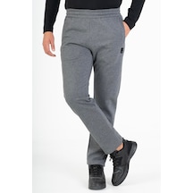 Maraton Sportswear Regular Erkek Düz Paça Basic Antramelanj Eşofman Altı 22373 Antramelanj