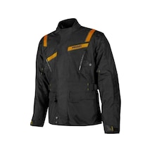 Motoanl Motosiklet Montu 3 Katmanlı Kışlık Astar Long Model 4 Mevsim Maxdura Kumaş Stelvıo Mont Turuncu