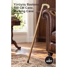 1 Adet Pirinç Baston 8587d Yürüyüş Bastonu 100 Cm Cane, Walking Cane