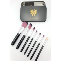 Estella Siyah Cosmetichane 7li Makyaj Fırçası FZ-03033