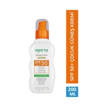 Agarta Doğal Güneş Kremi Çocuk 50 SPF 200  Ml