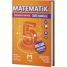 Mozaik 5. Sınıf Matematik Soru Bankası Ayraç Hediye
