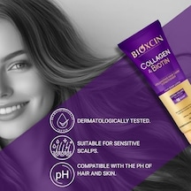Collagen & Biotin Hacim Veren Saç Bakım Kremi 250 Ml İnce Telli Ve Hacimsiz Saçlar İçin Dolgunlaştırıcı Ve Nemlendirici Bakım