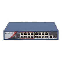 Ds-3e0318p-e/m B 16 Port Yönetilemez Poe Switch
