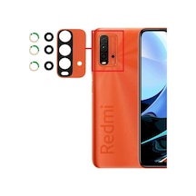 Xiaomi Uyumlu Redmi 9T Kamera Lensi Camı Full M2010J19SG M2010J19SY K
