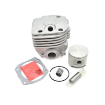 Husqvarna 365 Testere Nikasil Silindir Piston Set Kare Boğaz 48mm