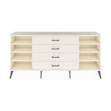 Arges Konsol 6 Raflı 4 Çekmeceli 176x30x83 Aytaşı-aytaşı/aytaşı Aytaşı/aytaşı