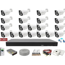 20'Li Cenova 2Mp Ahd Full Set+Harddisk Güvenlik Kamerası