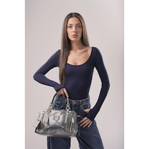 Ççs 18015 Kadın Omuz Çantası GRİ